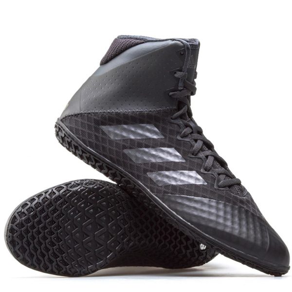 Adidas Mat Wizard 4 Wrestling Boots - Black