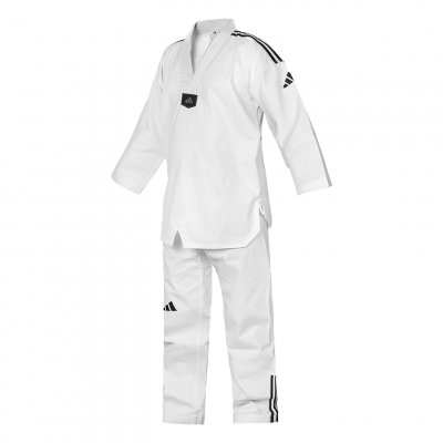 DOBOK TAEKWONDO ADIDAS ADI-CLUB COLLO BIANCO